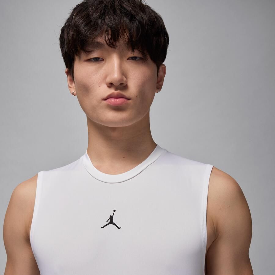 Jordan Sport Dri-FIT basistanktop zonder mouwen voor heren Wit - Foto 2
