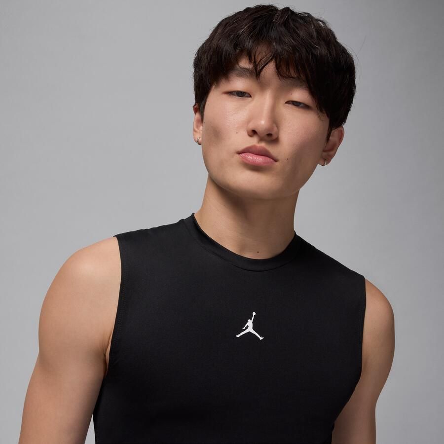 Jordan Sport Dri-FIT basistanktop zonder mouwen voor heren Zwart - Foto 2