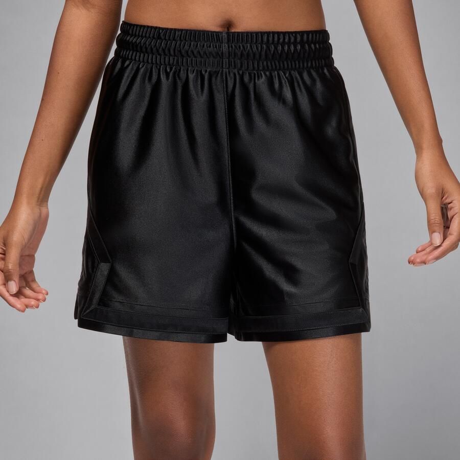 Jordan Sport Dri-FIT Diamond damesshorts (10 cm) Zwart