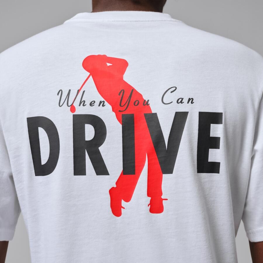 Jordan Sport Dri-FIT golfshirt voor heren Wit - Foto 3