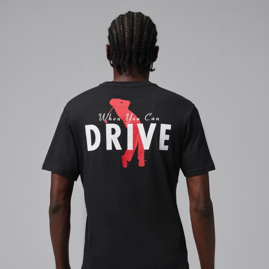 Jordan Sport Dri-FIT golfshirt voor heren Zwart