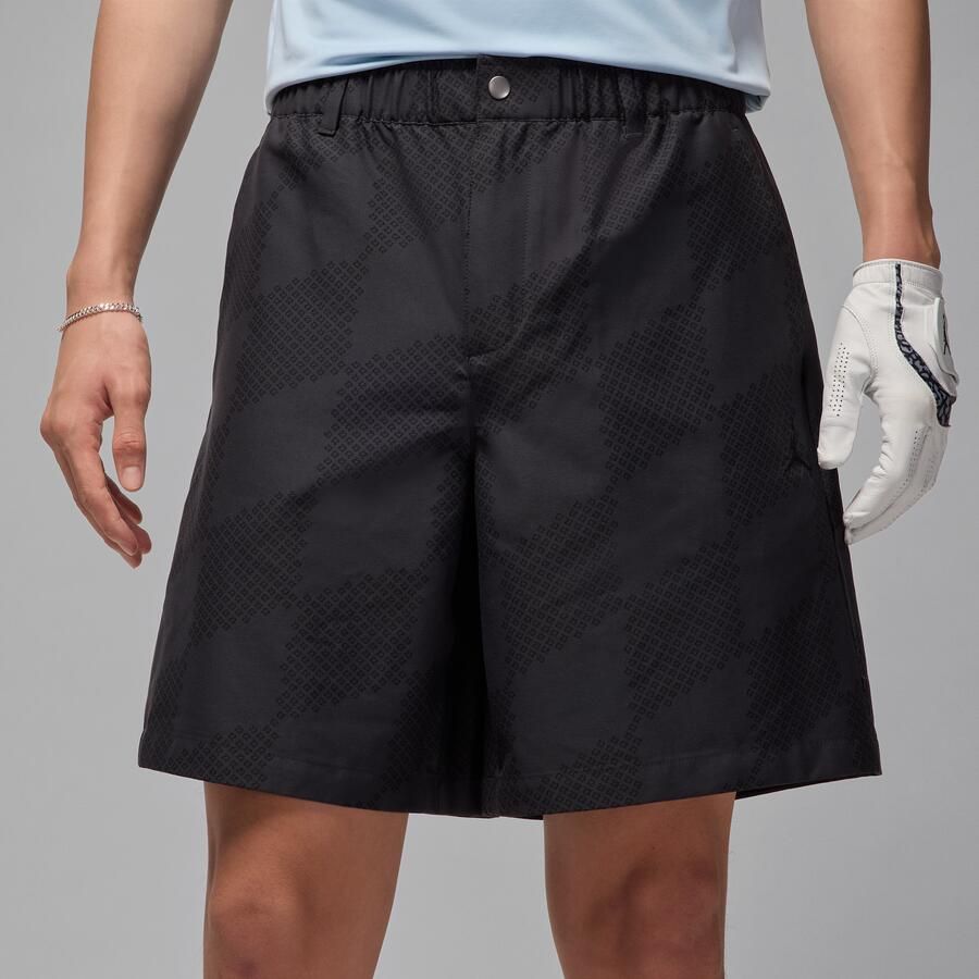 Jordan Sport Dri-FIT golfshorts met print voor heren Zwart