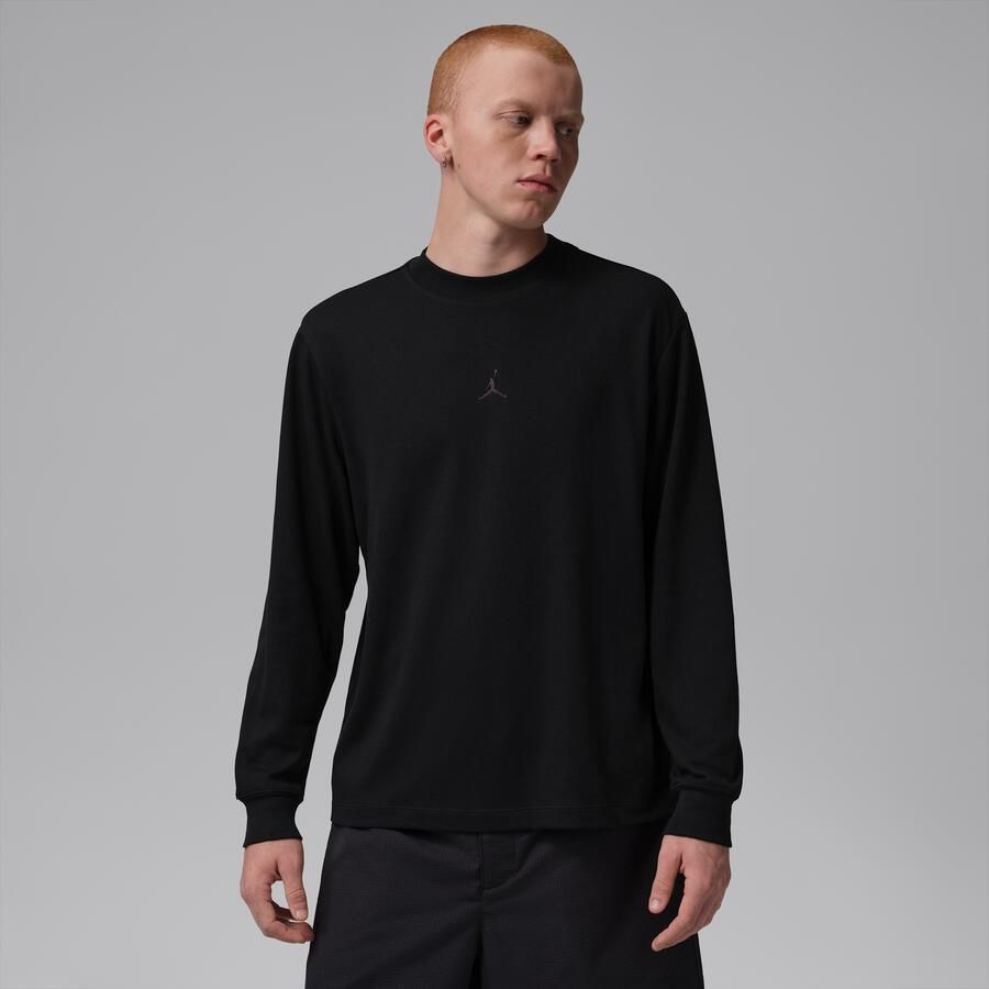 Jordan Sport Dri-FIT golfsweatshirt met opstaande kraag en lange mouwen voor heren Zwart - Foto 3
