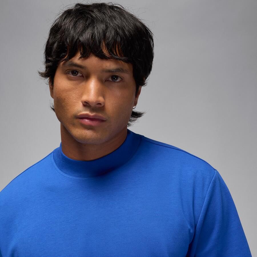 Jordan Sport Dri-FIT golftop met opstaande kraag voor heren Blauw - Foto 2