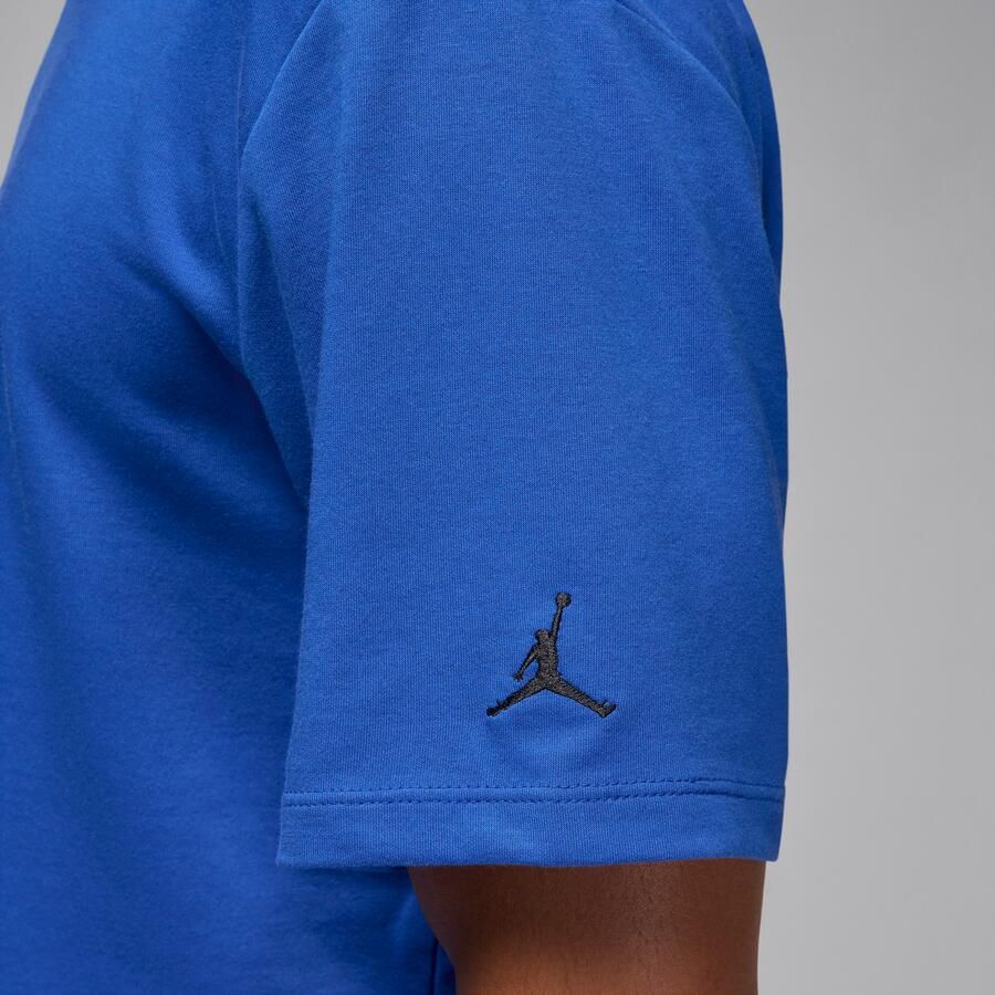 Jordan Sport Dri-FIT golftop met opstaande kraag voor heren Blauw - Foto 3