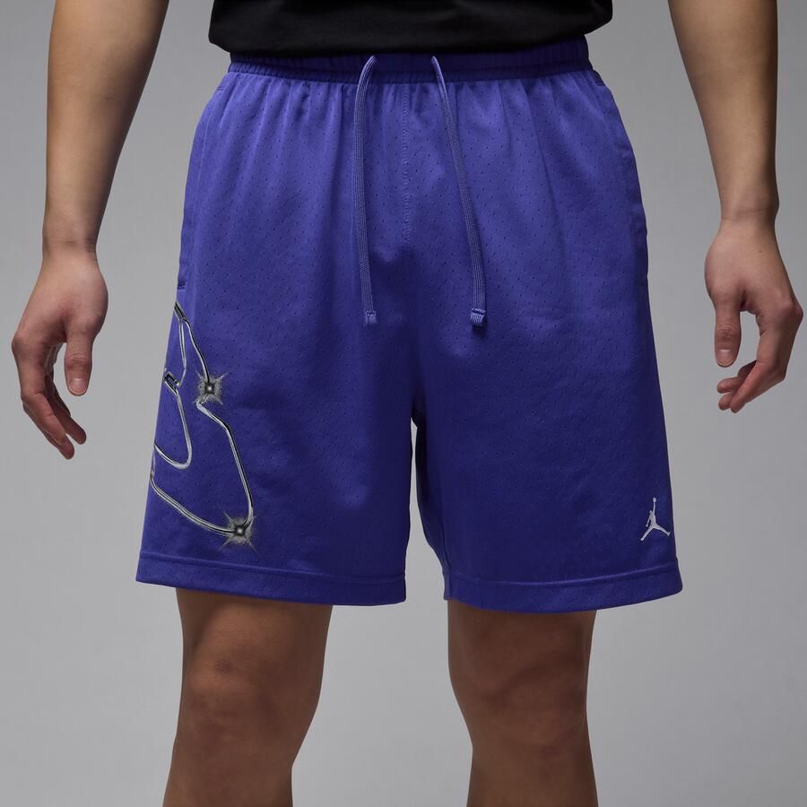 Jordan Sport Dri-FIT herenshorts met graphic Paars