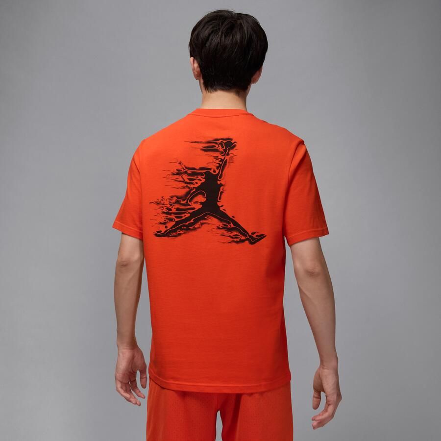 Jordan Sport Dri-FIT T-shirt voor heren Oranje