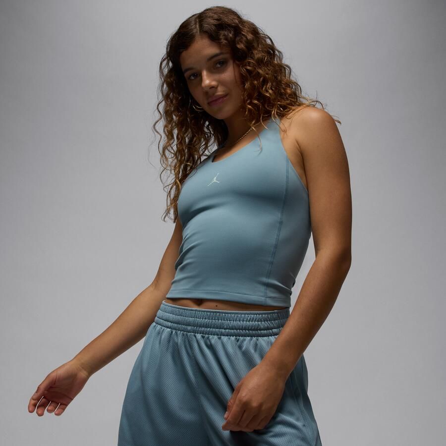 Jordan Sport Dri-FIT tanktop voor dames Grijs - Foto 4