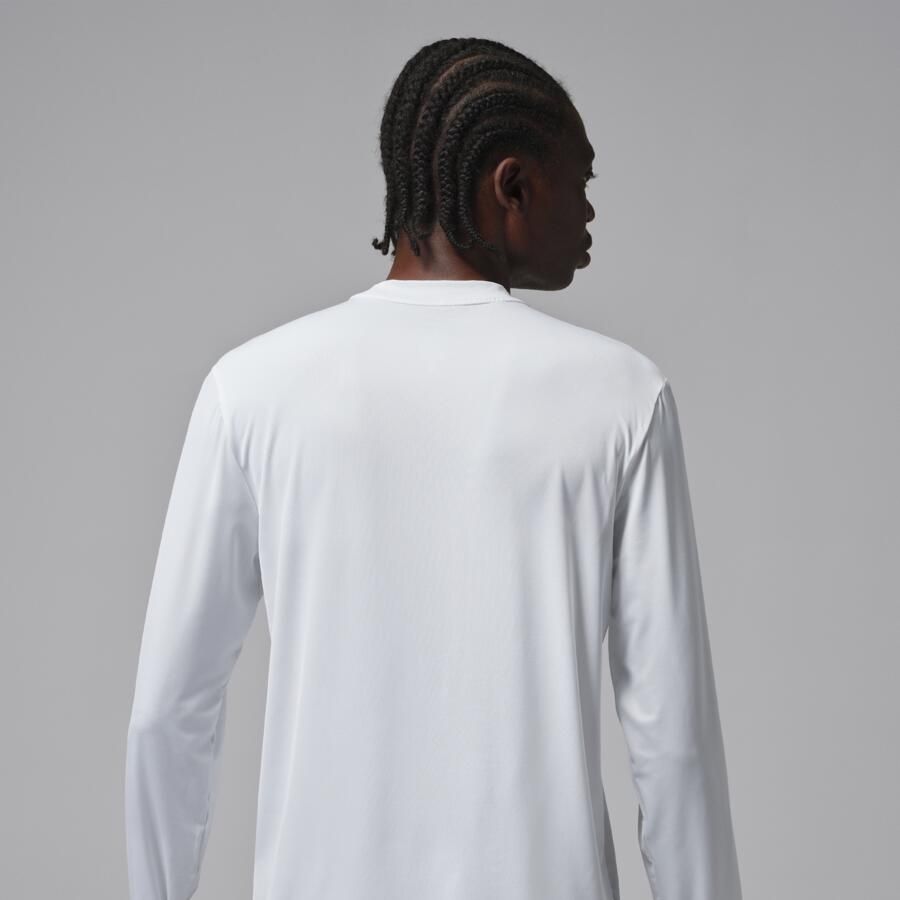 Jordan Sport Essentials Dri-FIT herentop met lange mouwen Wit