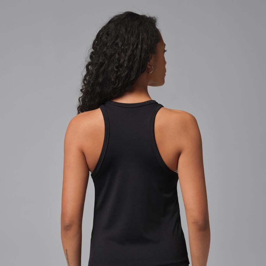 Jordan Sport Essentials Dri-FIT mouwloze damestop Zwart