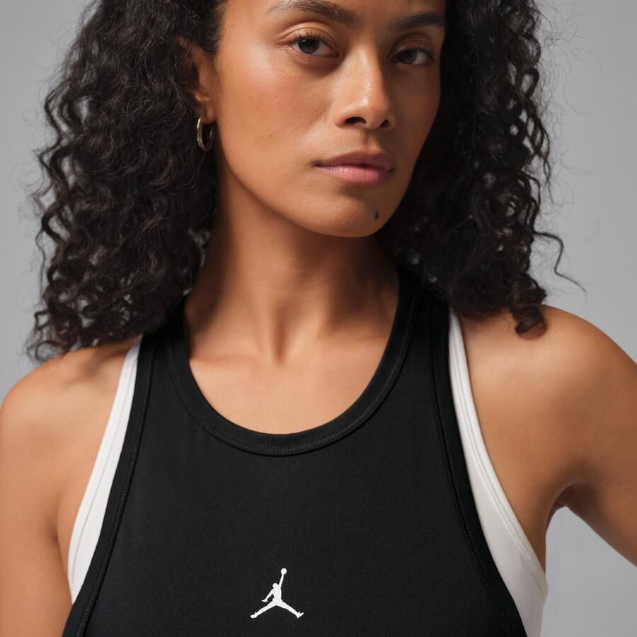 Jordan Sport Essentials Dri-FIT mouwloze damestop Zwart - Foto 2