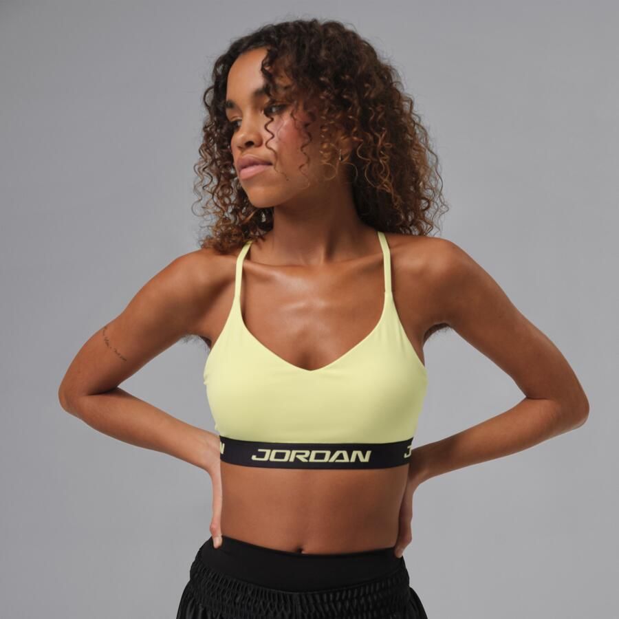 Jordan Sport Essentials padded verstelbare sport-bh Groen