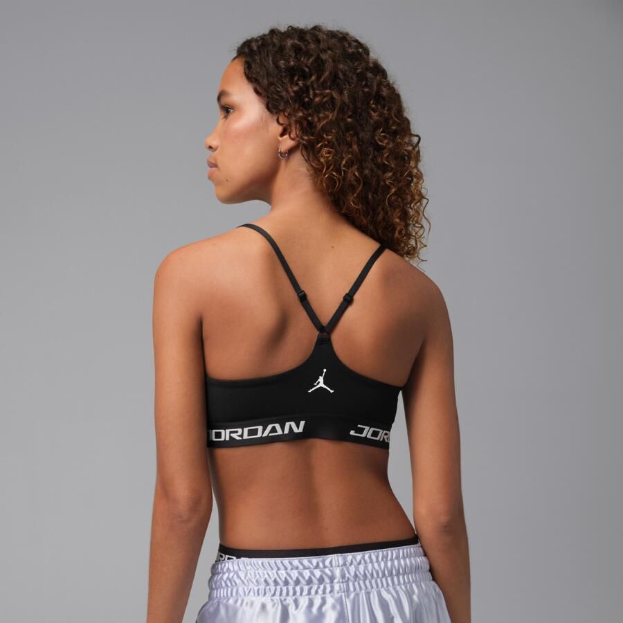 Jordan Sport Essentials padded verstelbare sport-bh Zwart - Foto 4