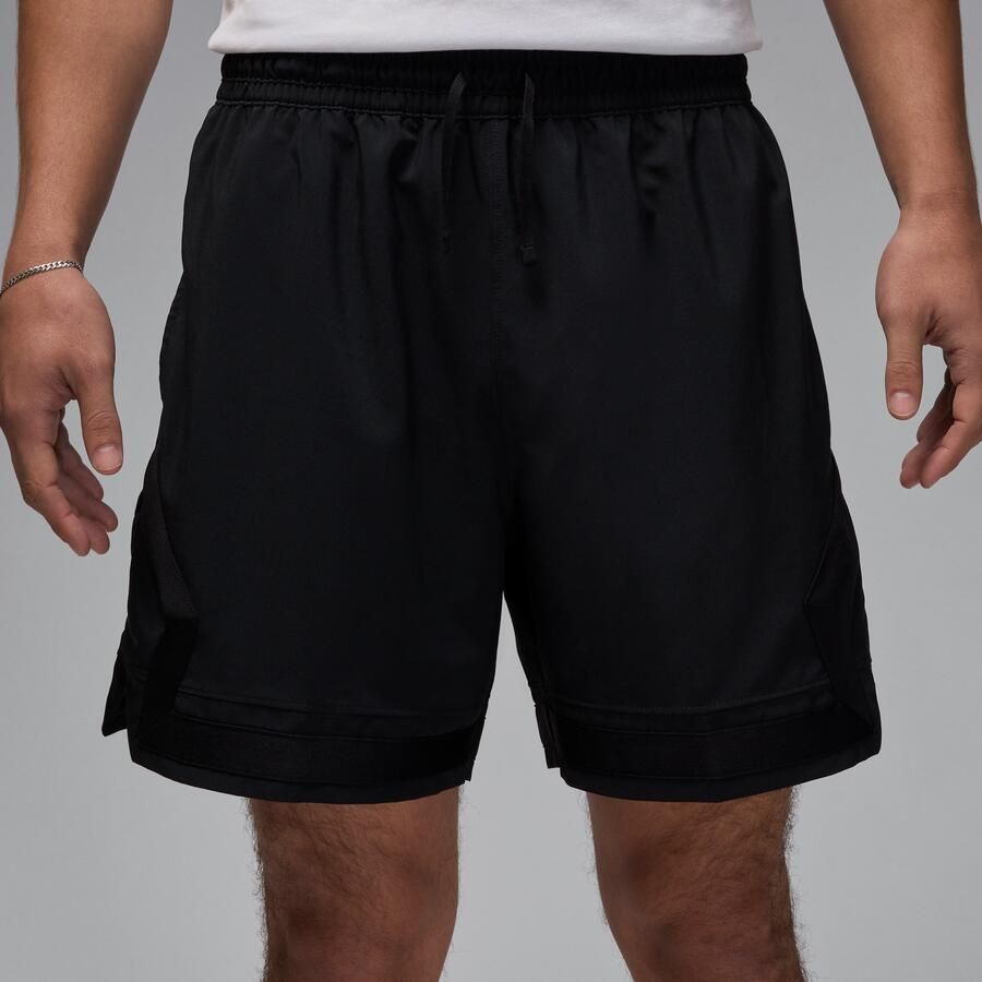 Jordan Sport geweven Diamond herenshorts met Dri-FIT Zwart