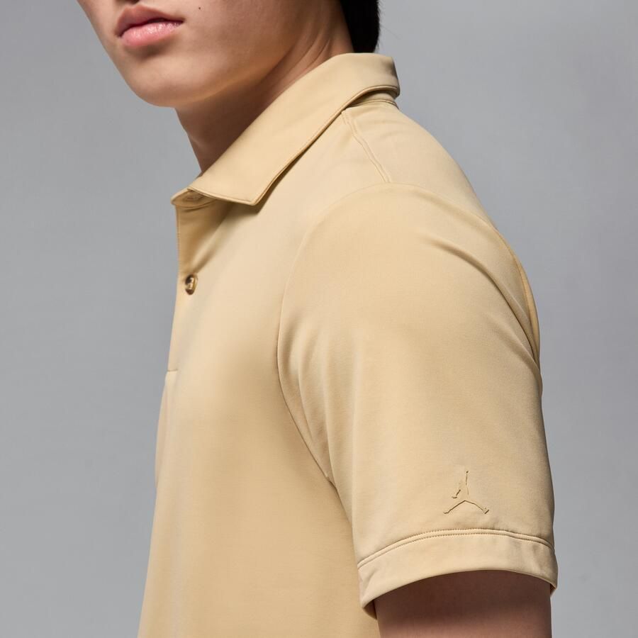 Jordan Sport golfpolo voor heren Bruin - Foto 3