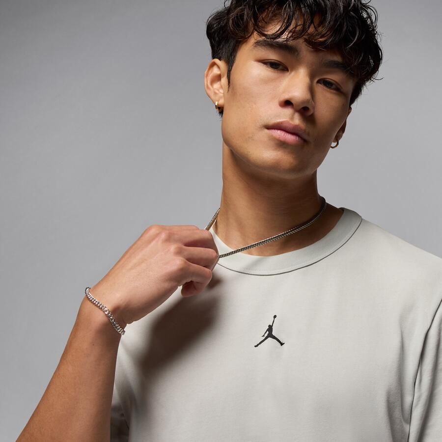 Jordan Sport herentop met Dri-FIT en korte mouwen Grijs - Foto 2