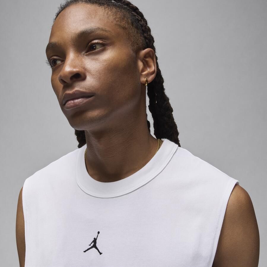 Jordan Sport herentop zonder mouwen met Dri-FIT Wit