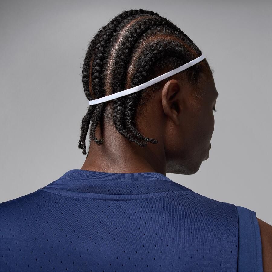 Jordan Sport hoofdbanden van verschillende breedte (3 stuks) Wit
