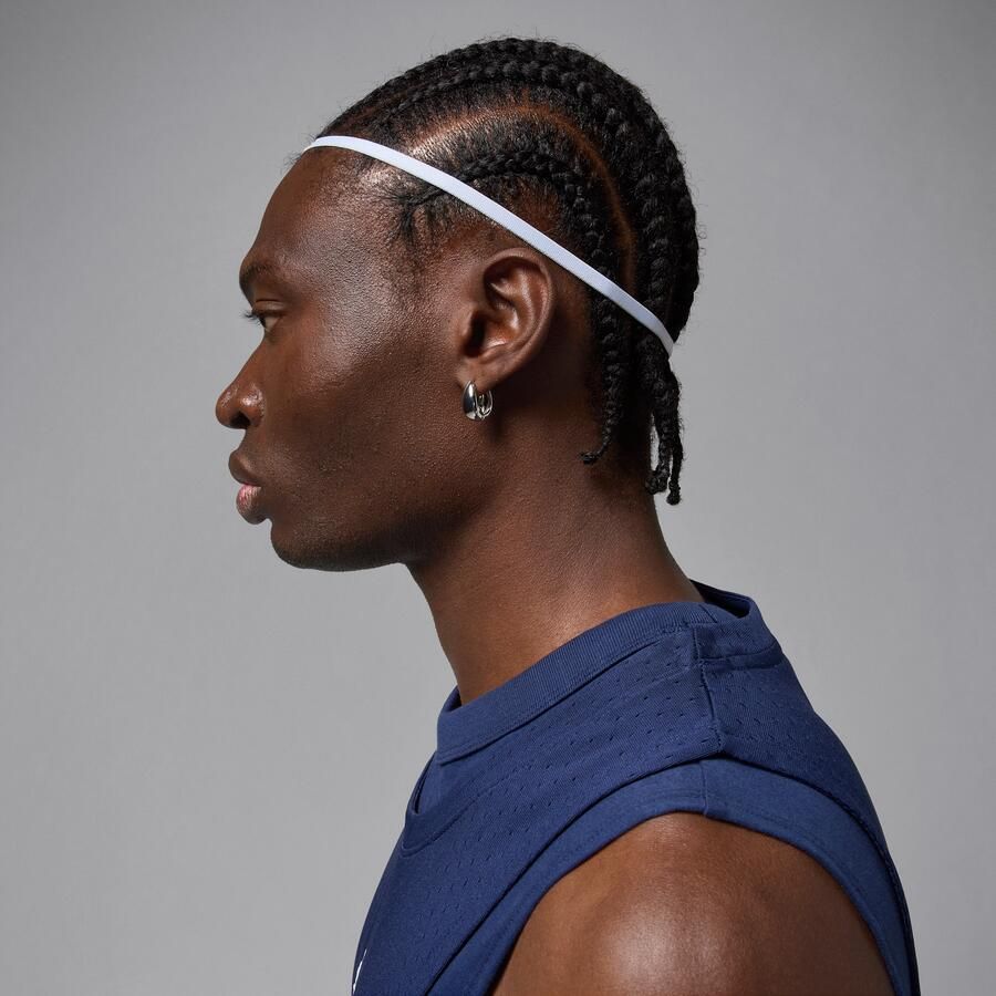Jordan Sport hoofdbanden van verschillende breedte (3 stuks) Wit - Foto 2