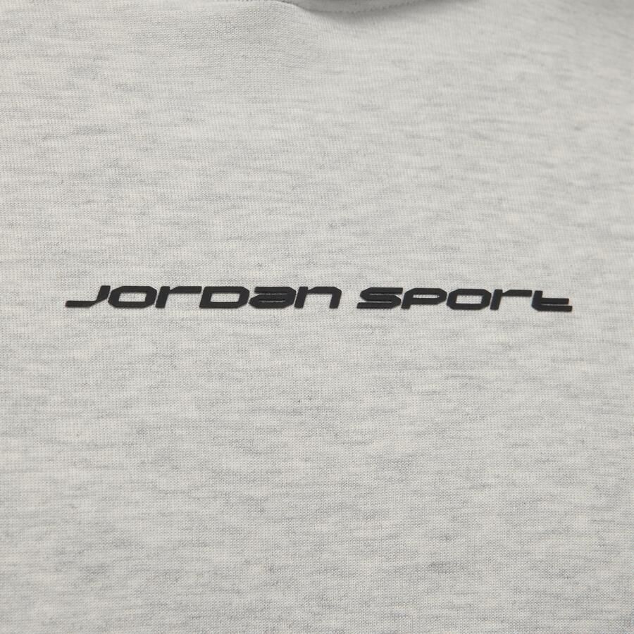 Jordan Sport Hoop Fleece Dri-FIT hoodie voor heren Grijs - Foto 3