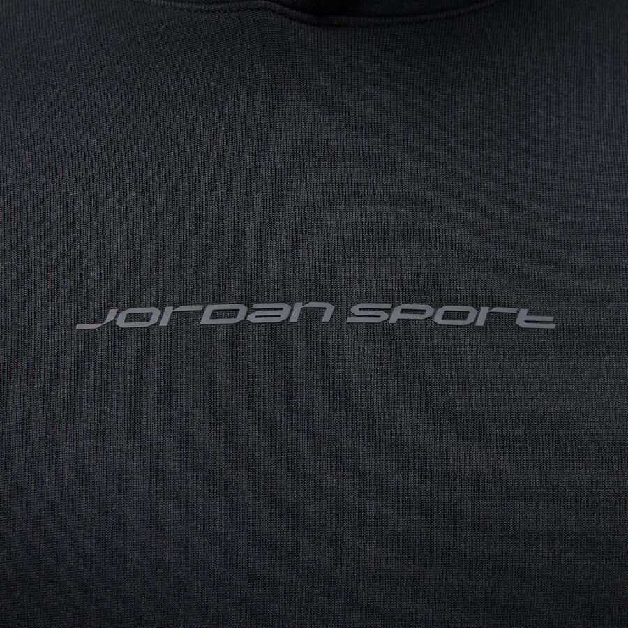 Jordan Sport Hoop Fleece Dri-FIT hoodie voor heren Zwart - Foto 3