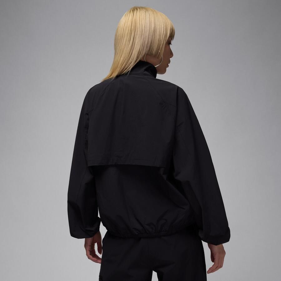 Jordan Sport tunneljack met Dri-FIT voor dames Zwart