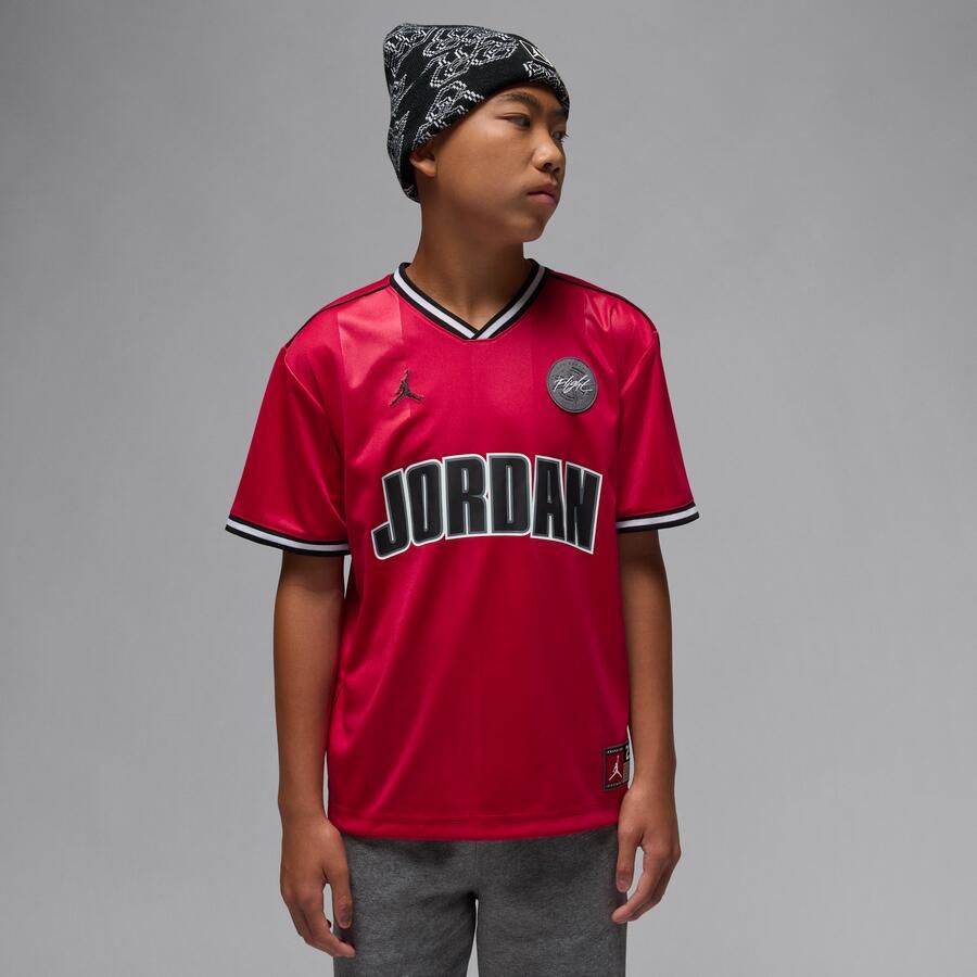 Jordan sportjersey voor kids Rood - Foto 4