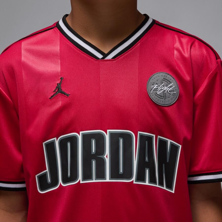 Jordan sportjersey voor kids Rood - Foto 3