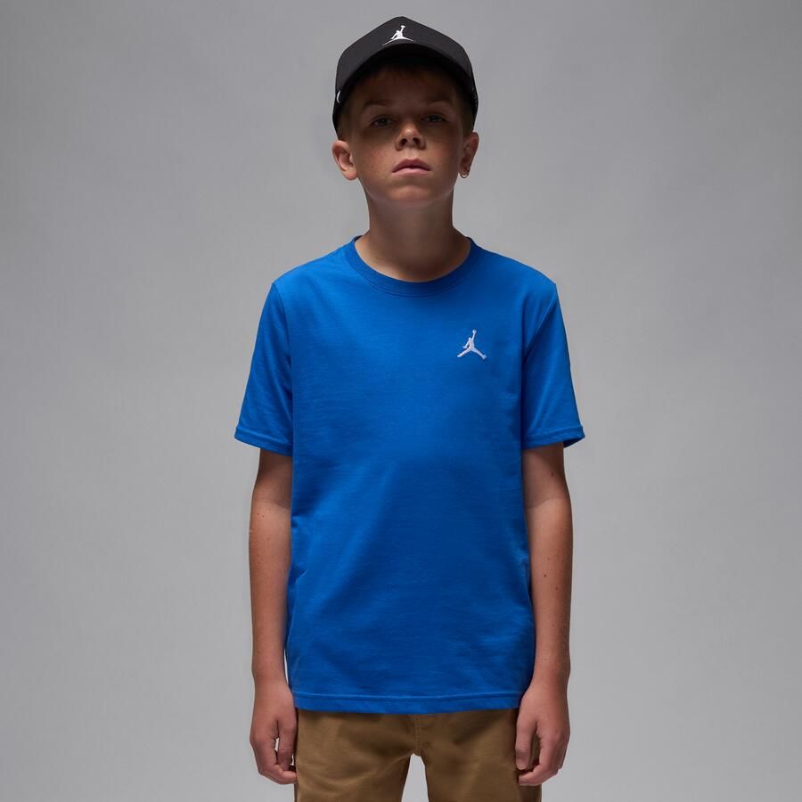 Jordan T-shirt met geborduurd Jumpman Air Blauw - Foto 4