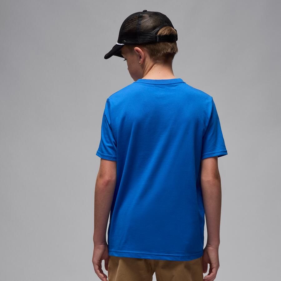Jordan T-shirt met geborduurd Jumpman Air Blauw