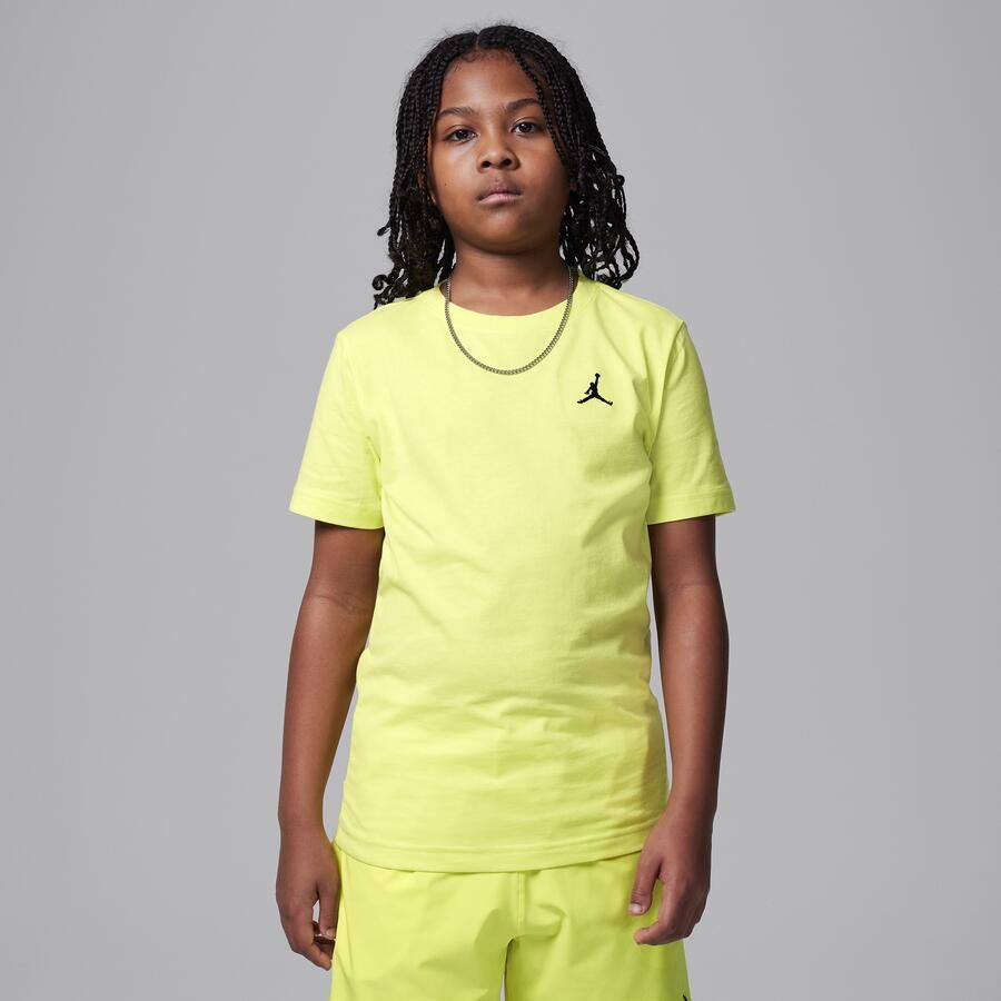 Jordan T-shirt met geborduurd Jumpman Air Geel - Foto 4