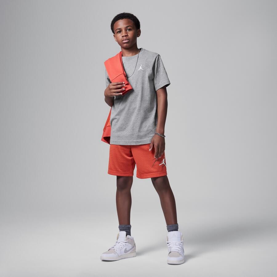 Jordan T-shirt met geborduurd Jumpman Air Grijs - Foto 3