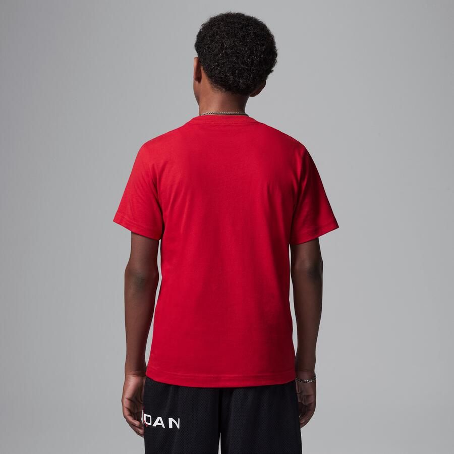 Jordan T-shirt met geborduurd Jumpman Air Rood