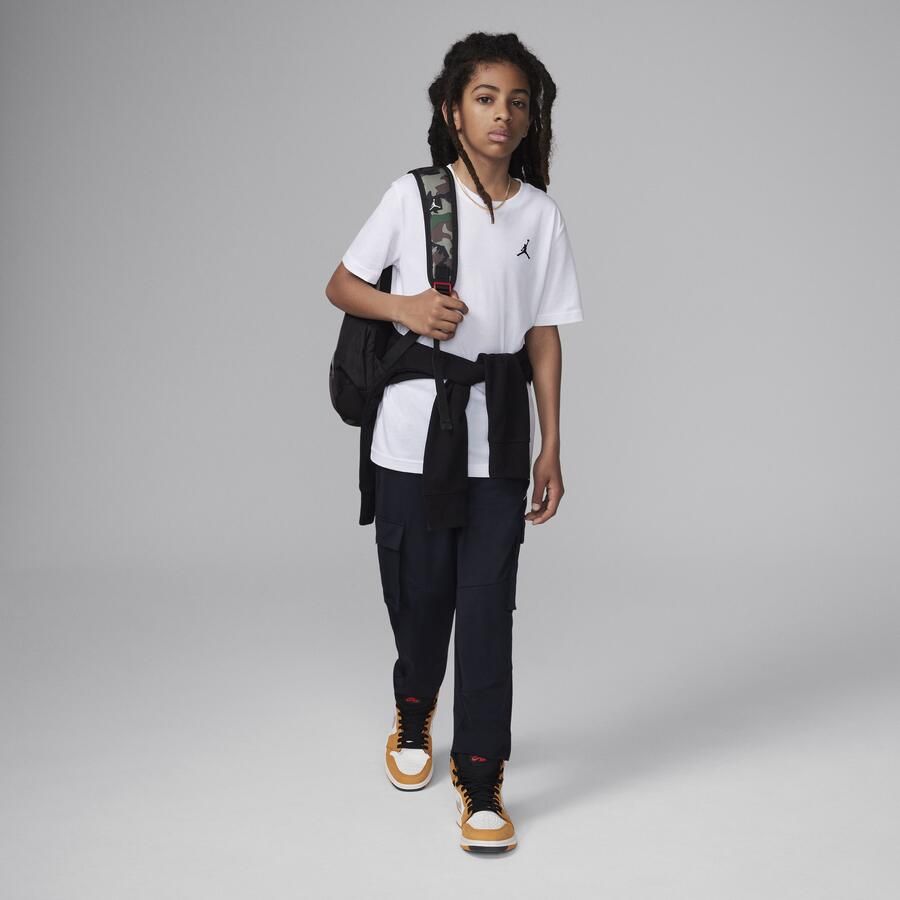 Jordan T-shirt met geborduurd Jumpman Air Wit - Foto 2