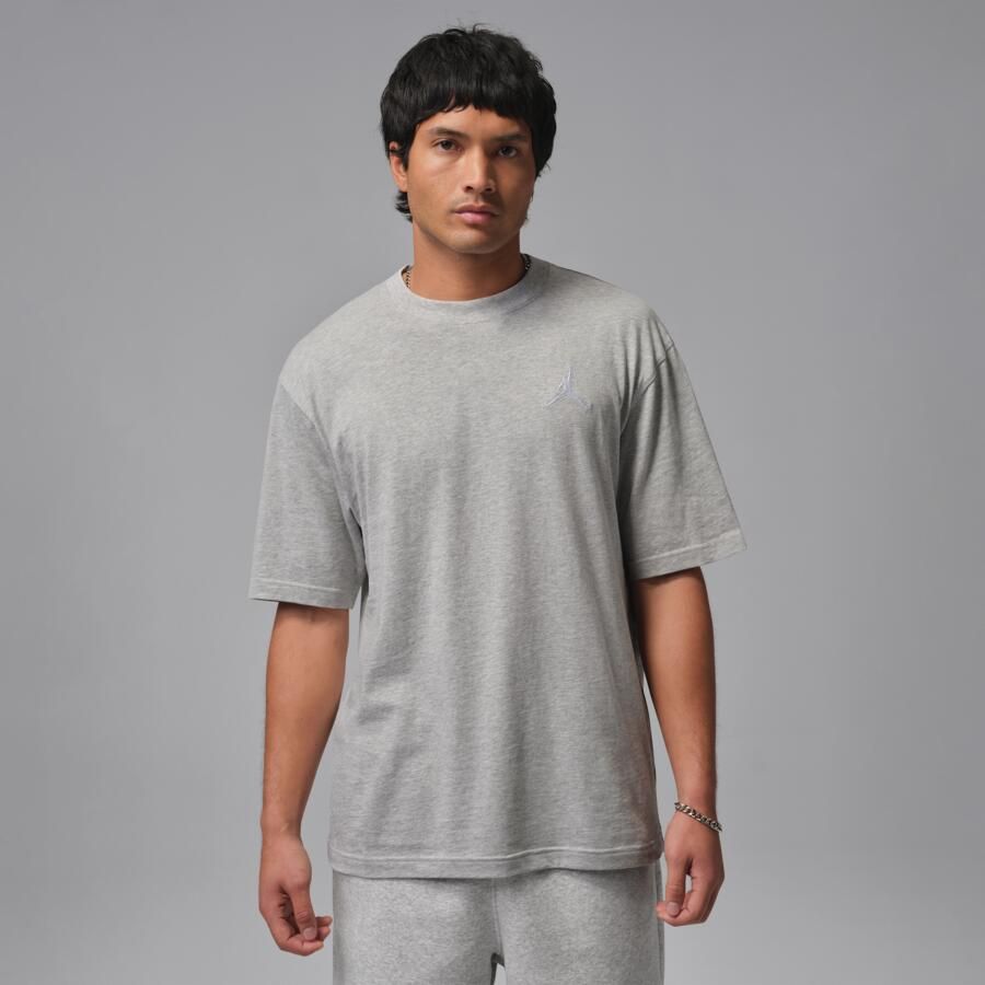 Jordan T-shirt met geborduurde Jumpman voor heren Grijs - Foto 4