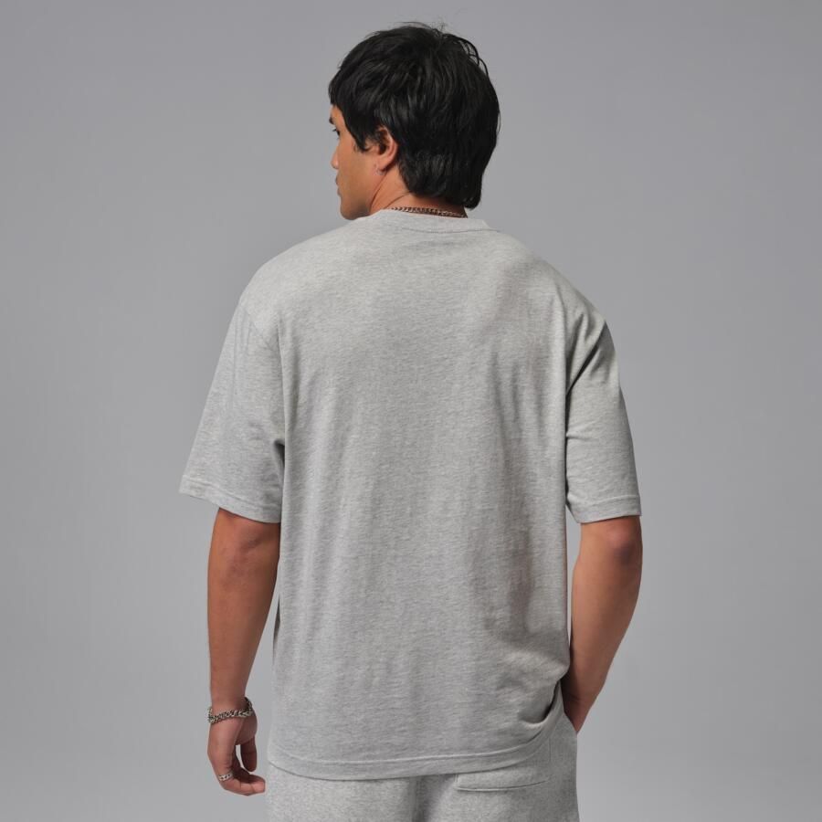 Jordan T-shirt met geborduurde Jumpman voor heren Grijs