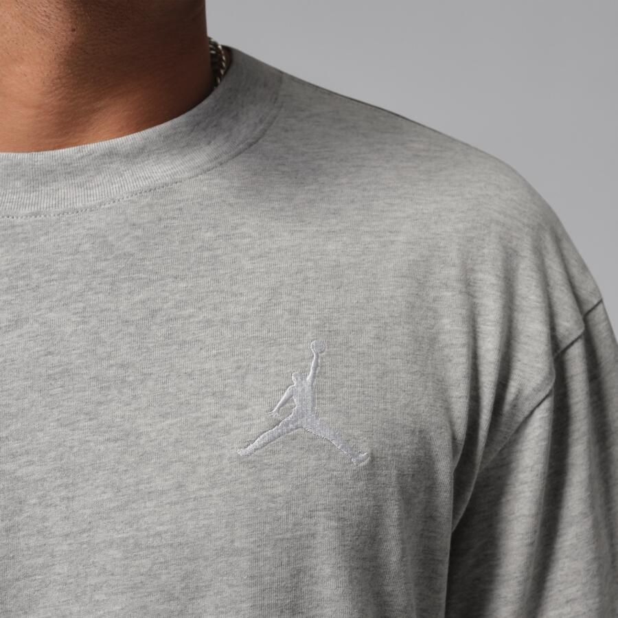 Jordan T-shirt met geborduurde Jumpman voor heren Grijs - Foto 3