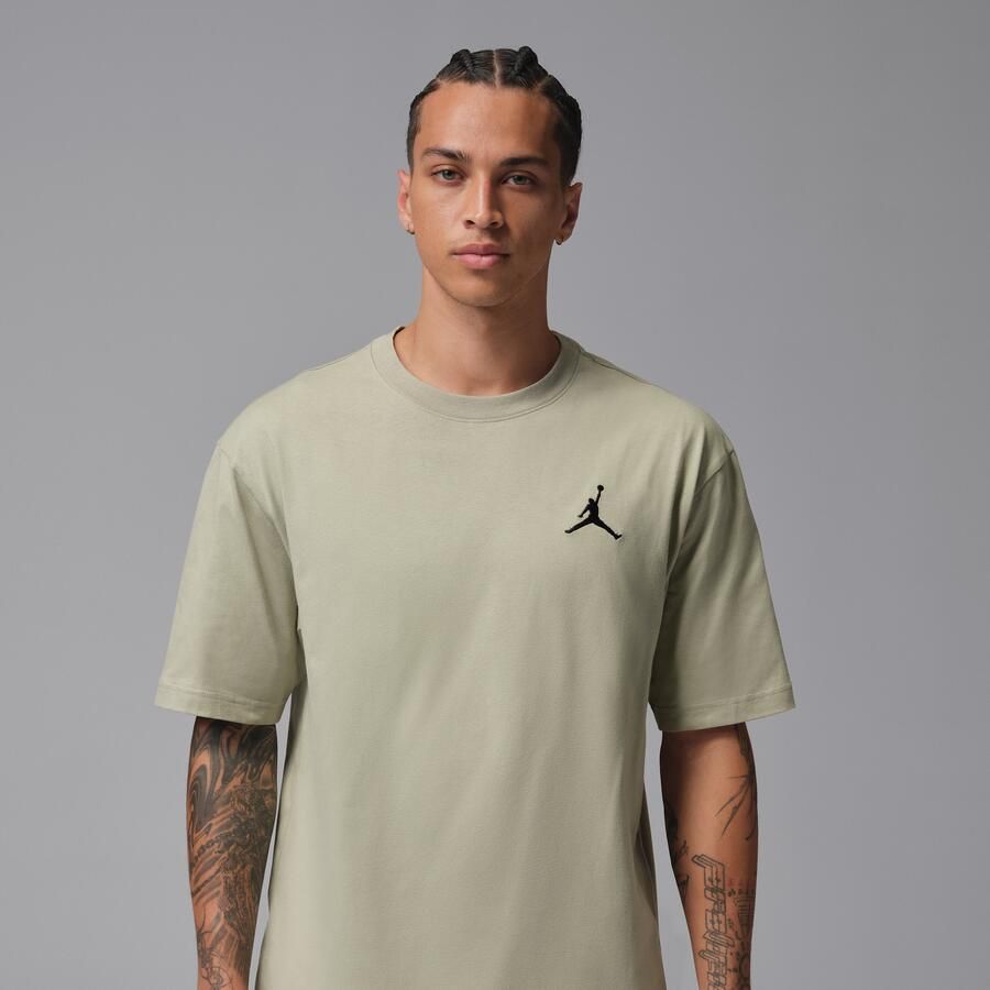 Jordan T-shirt met geborduurde Jumpman voor heren Groen - Foto 4
