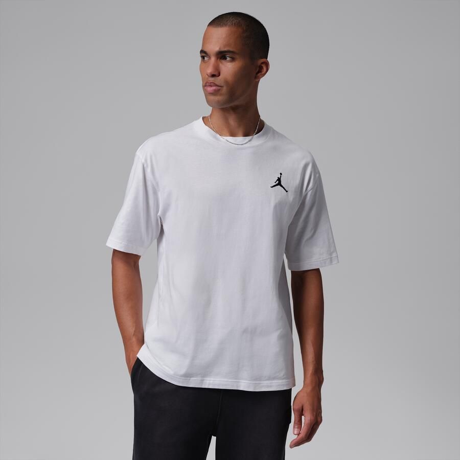 Jordan T-shirt met geborduurde Jumpman voor heren Wit - Foto 4