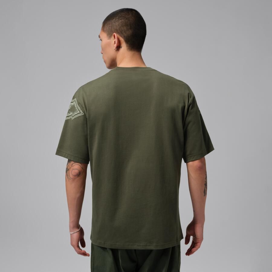 Jordan T-shirt met graphic voor heren Groen