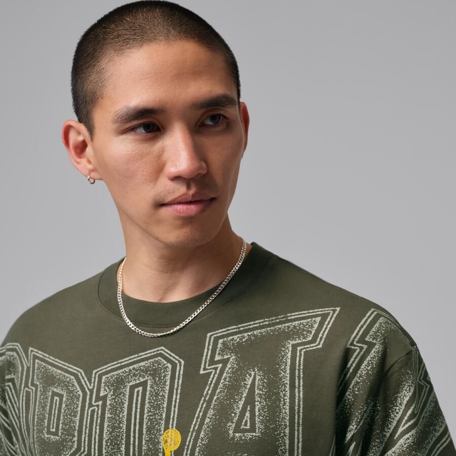 Jordan T-shirt met graphic voor heren Groen - Foto 2