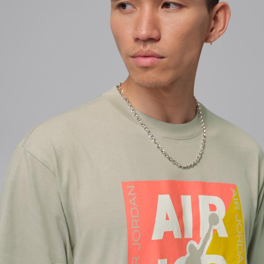 Jordan T-shirt met graphic voor heren Groen - Foto 2