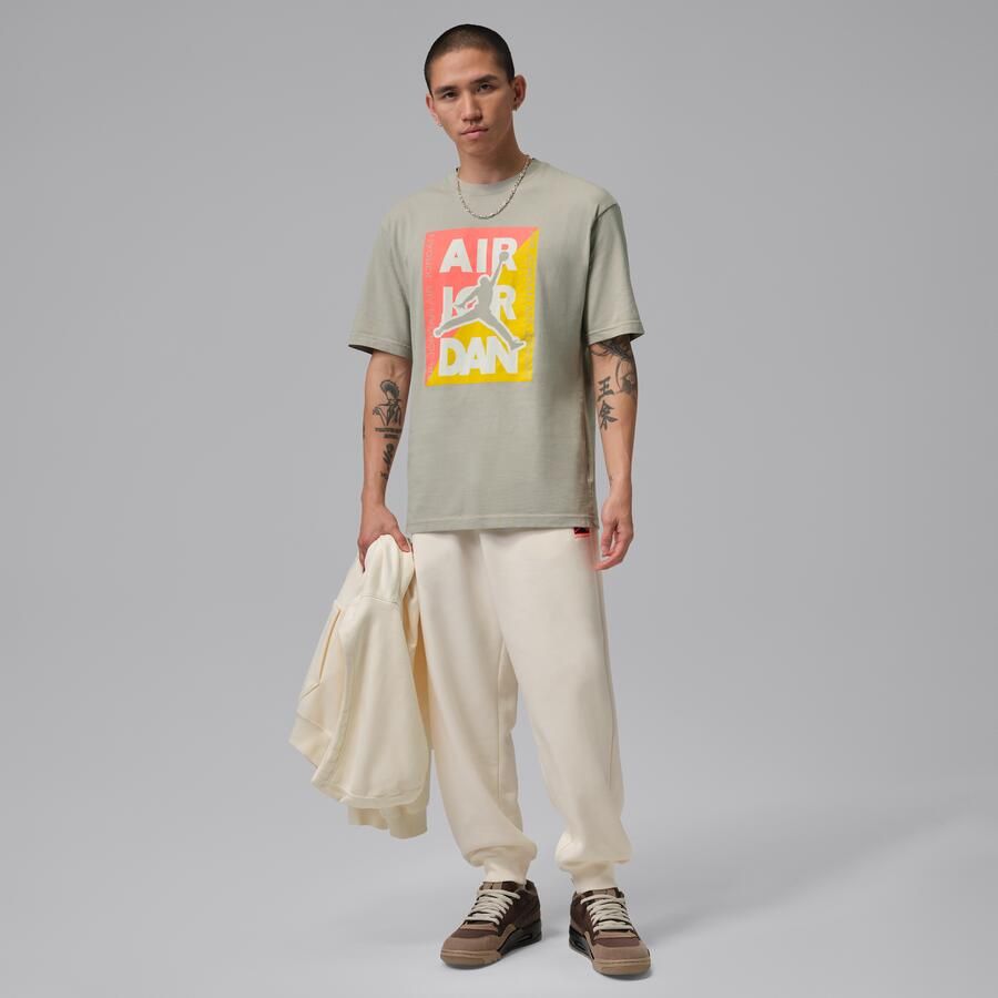 Jordan T-shirt met graphic voor heren Groen - Foto 3