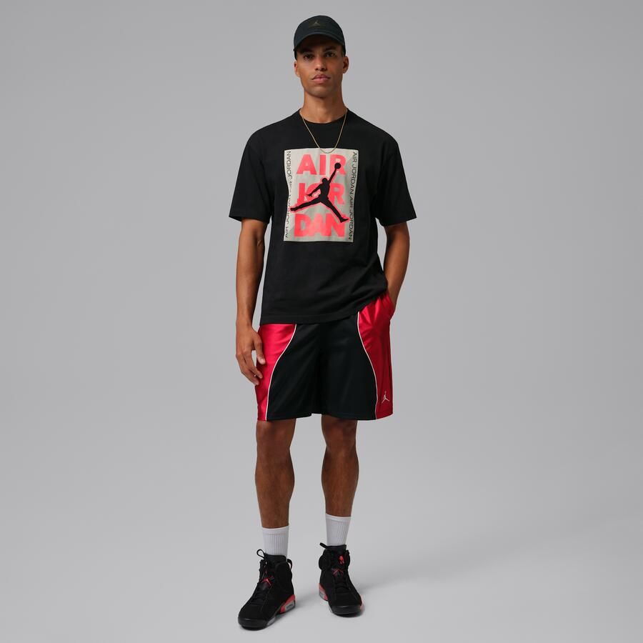 Jordan T-shirt met graphic voor heren Zwart - Foto 3