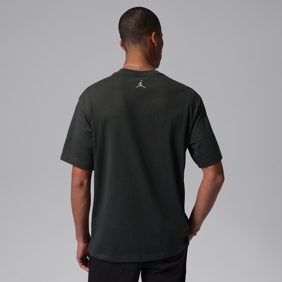 Jordan T-shirt met graphic voor heren Zwart