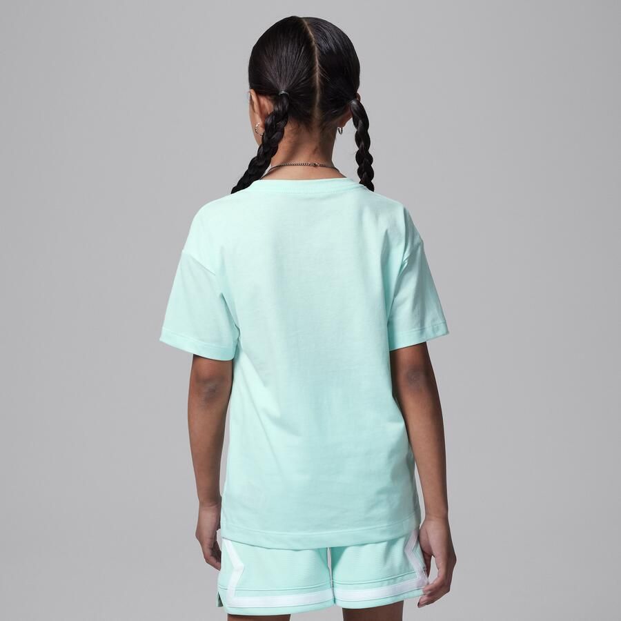 Jordan T-shirt met graphic voor kids Groen