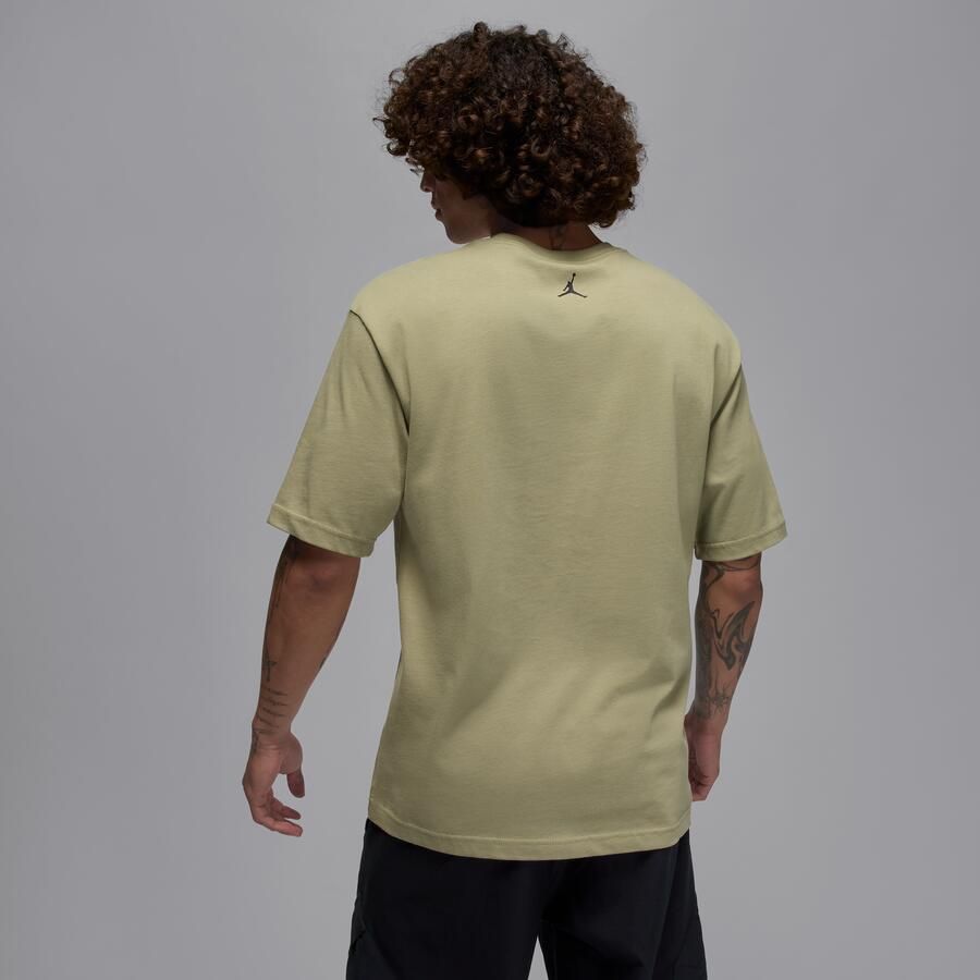 Jordan T-shirt met sneakerpatch voor heren Bruin