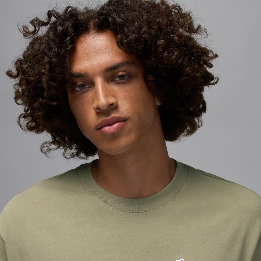 Jordan T-shirt met sneakerpatch voor heren Bruin - Foto 2