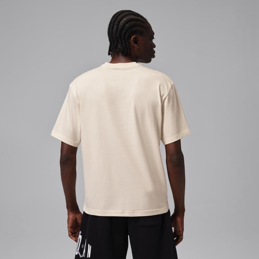 Jordan T-shirt met sneakerpatch voor heren Bruin