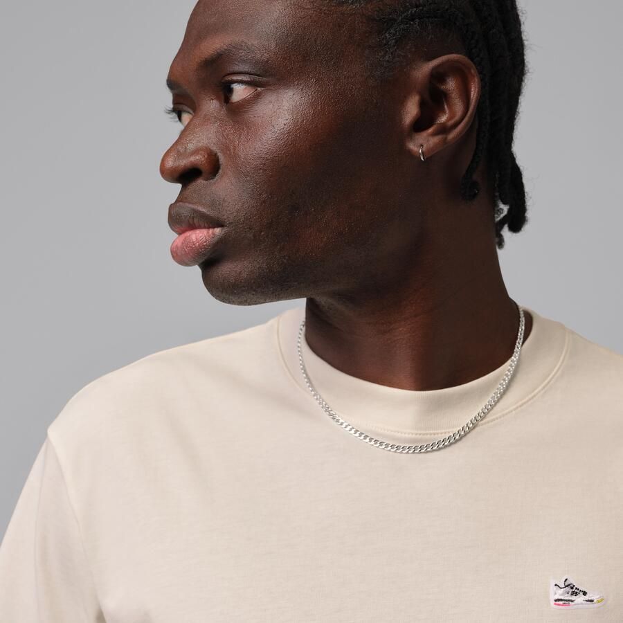 Jordan T-shirt met sneakerpatch voor heren Bruin - Foto 2